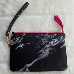 Simply Southern Phone Wristlet Marble Pattern Black/Grey/Pink NWT 🏷